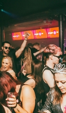 A group of people on a night out in OMG Liverpool