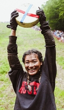 Cheese rolling in Gloucestershire