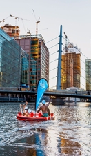 Vistas durante la excursión Hot Tub on the Thames con Skuna Boats