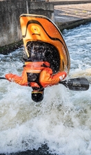 Freestyle Kayaker at the National Watersports Center Nottingham