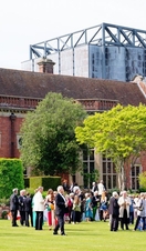 Crowd of people at Glyndebourne