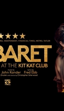 Ein Plakat für Cabaret, eine Vorstellung im Playhouse Theatre