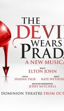 A promo artwork for The Devil Wears Prada musical in London