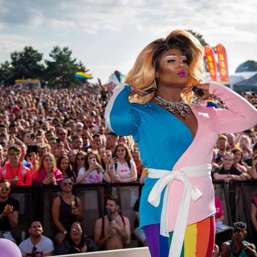 Peppermint at Bristol Pride