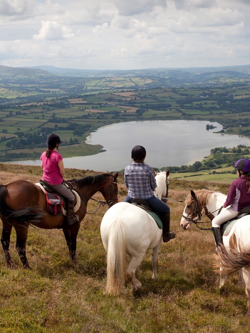 Ellesmere Riding Centre, Llangorse, Powys, Wales