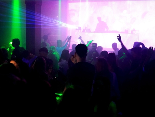 A lively crowd at a club night in Newcastle's Powerhouse