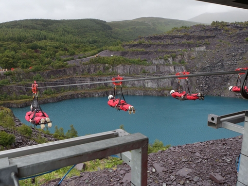 Velocity, Zip World, Penrhyn Quarry, Bethesda