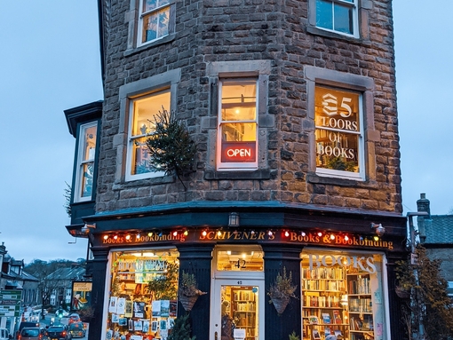 Aerial views of Georgian mansion and grounds